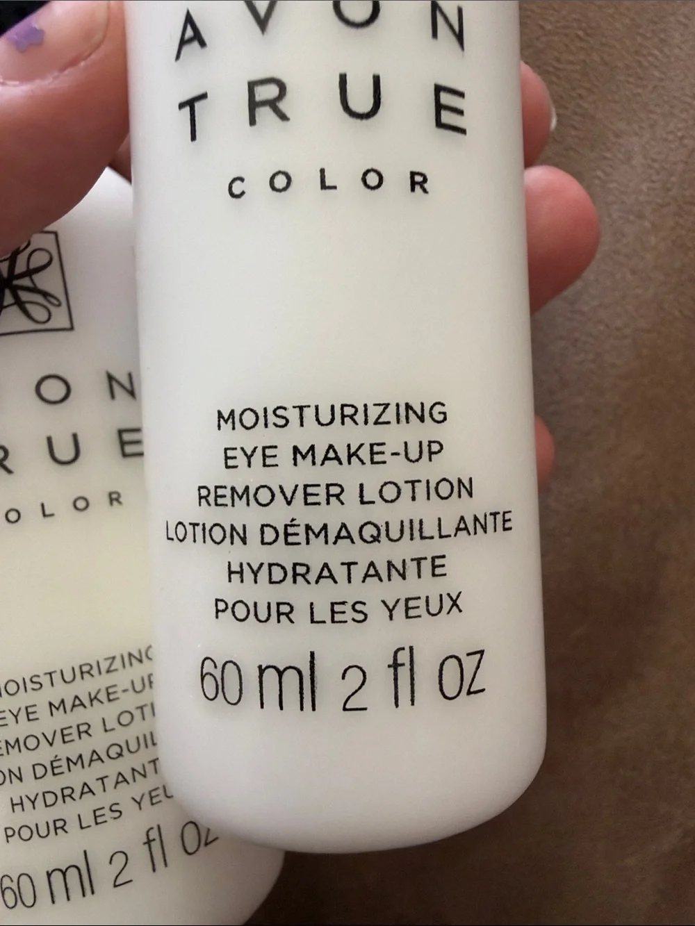 NWT Avon True Color Moisturizing Eye Makeup Remover Lotion 2 oz Lot Bundle 2 Pc